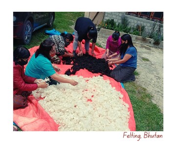 Felting Bhutan